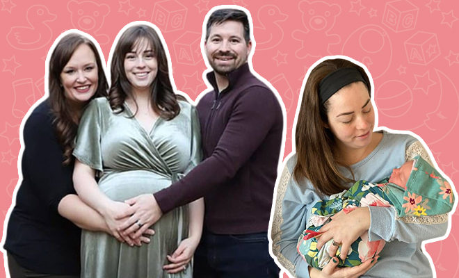 Woman Fulfils Her Teenage Dream Of Being A Surrogate, Carries Her Brother’s Baby. Phoebe, It You?