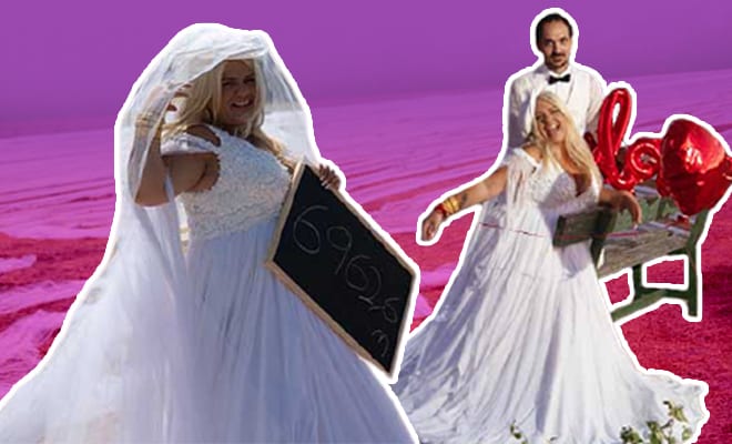 This Bride Wore The Longest Wedding Veil. It’s 300 Times Longer Than Priyanka Chopra’s Veil