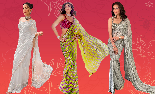 5 Offbeat Sarees From Celebrity Wardrobes We Are Bookmarking For Summer Weddings