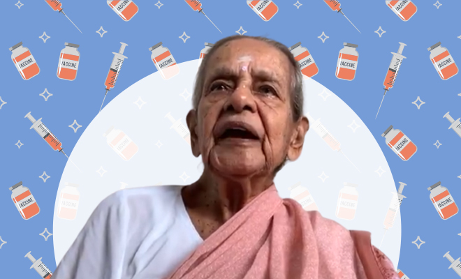 97-Year-Old Lady Appeals To Others To Get Their Covid Vaccine. Her Video Ends Up Winning Hearts!