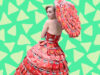 This Girl Made A Prom Dress Out Of Recycled Empty Dorito Chip Bags. We Love Her Creativity