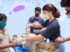 Jacqueline Fernandez Helped Prepare And Distribute Meals In Mumbai. We Love Celebs Joining In The Covid Relief Efforts.