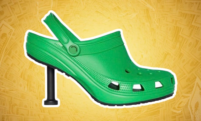 Priced At $1000, These Balenciaga’s Stiletto Crocs  Are Just All Confusing And Not Very Appealing