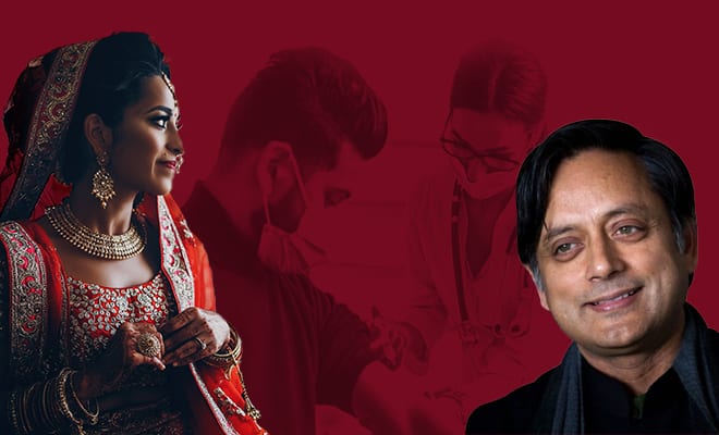 Shashi Tharoor Posted A Hilarious Matrimonial Advertisement About A Woman Looking For A Fully Vaccinated Man