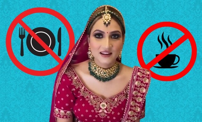 Hungry Bride Says She Hasn’t Even Had Chai Since Morning. Her Viral Rant Is So Relatable And Honest
