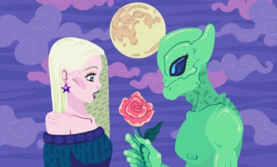 Woman Has Alien boyfriend