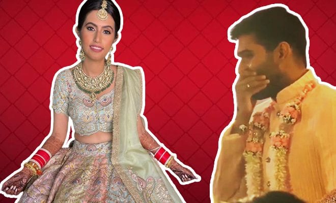Groom Gets Emotional Looking At His Bride In A Lehenga Of His Choice. I Want What They Have