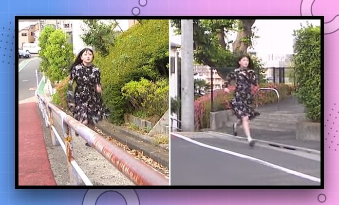 This Bizarre Japanese TV Show Features Young Women Just Running On The Streets Of Tokyo And It Has Lots Of Fans