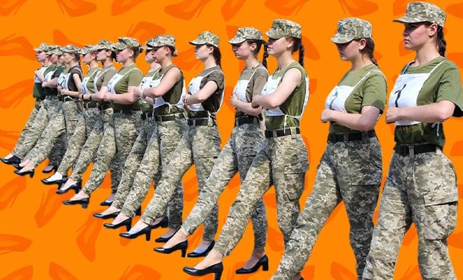 Ukraine Plans For Women To March In High Heels For No Good Reason