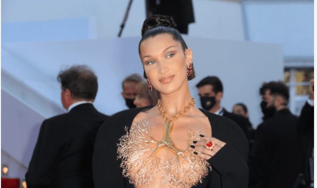 Bella Hadid’s Dramatic Schiaparelli Gown At The Cannes Film Festival Was Risque But Stunning