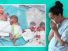 Woman Gives Birth To Quadruplets After Fighting Severe Diseases