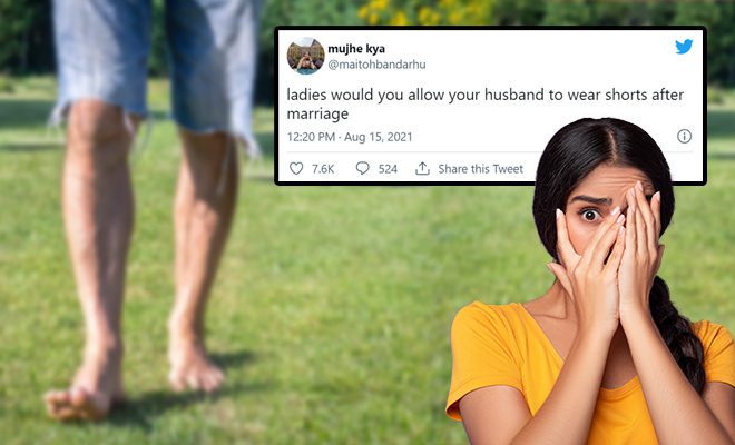 This Twitter Thread Asked Women If They Would Allow Their Husbands To Wear Shorts After Marriage