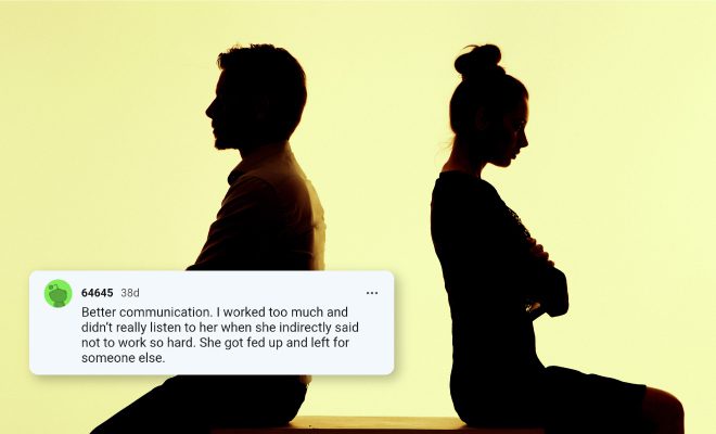 Divorced People On Reddit Are Honestly Sharing What Could Have Saved Their Marriage