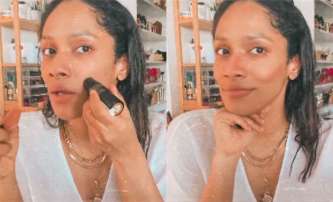 Masaba Gupta Shared A Simple Yet Beautiful Makeup Look On Instagram. Drop That Skincare Routine Next!