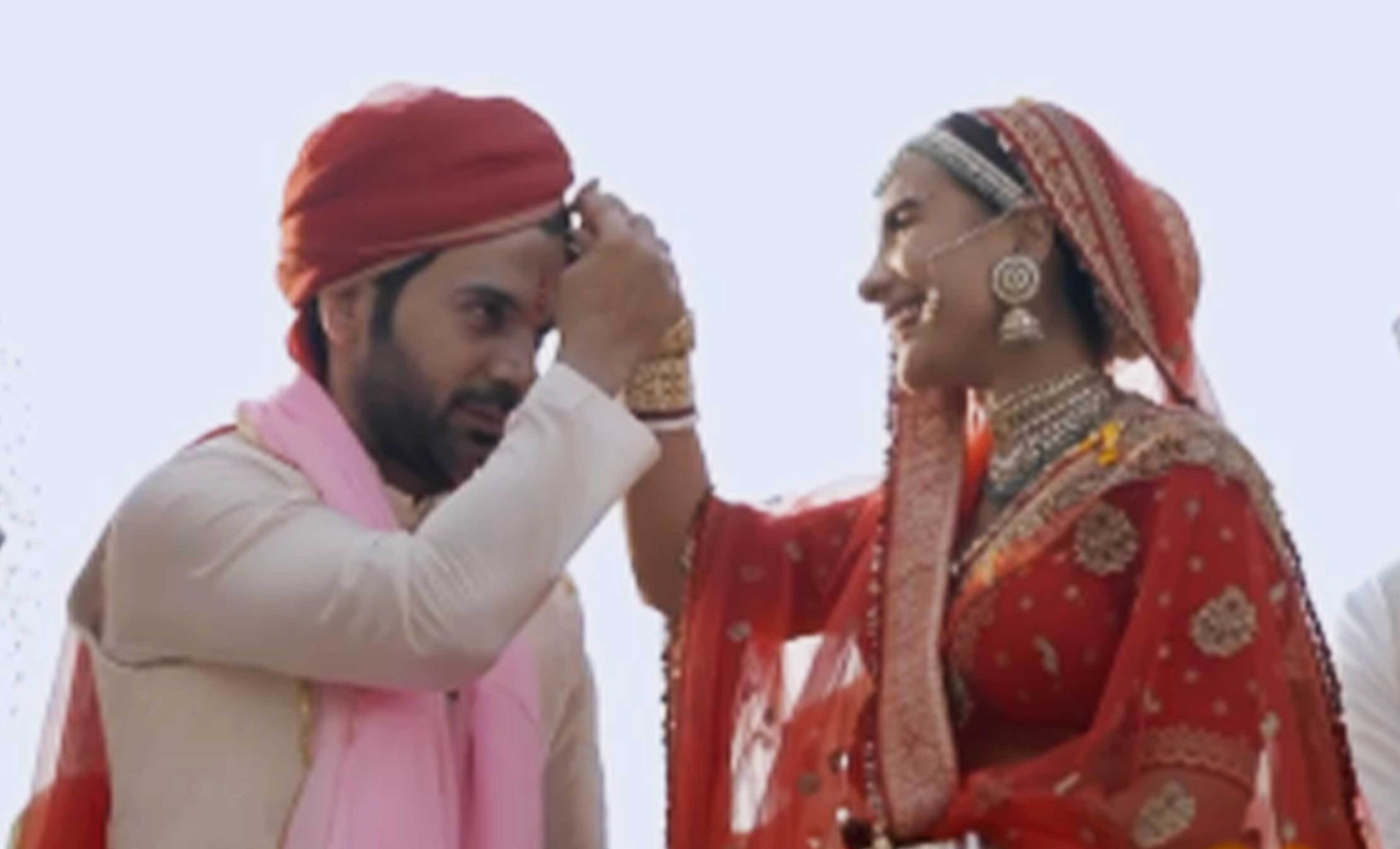 Rajkummar Rao And Patralekhaa Post Adorable Wedding Video. We Love How She Applied Sindoor To His Forehead Too!