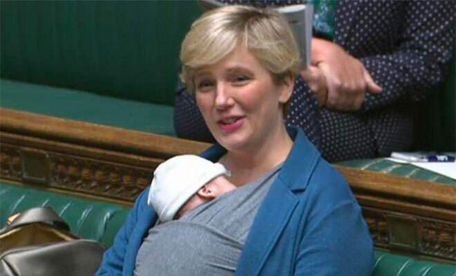 MP Stella Creasy Called Out UK House Of Commons For Not Allowing Her To Bring Her Baby To Work