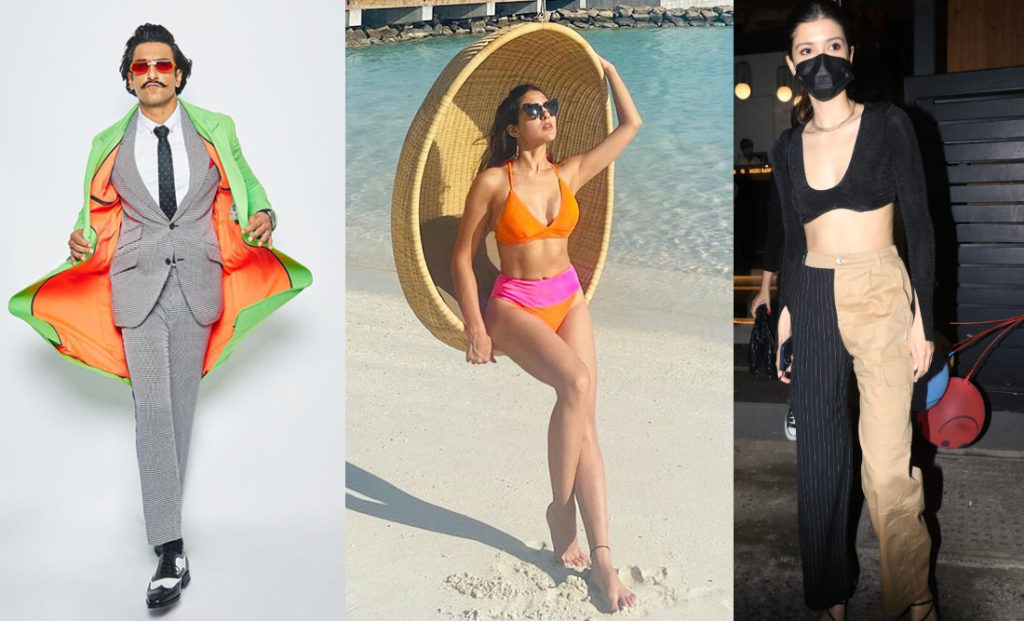From Shanaya Kapoor To Ranveer Singh, Celebrities Who Aced The Colour Blocking Trend And How!