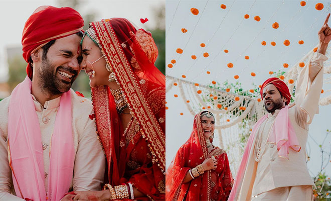 Rajkummar Rao And Patralekhaa Are Married! Look At Their Adorable Wedding Pictures!