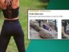 Woman’s Review For Leggings On Amazon After Sliding Down Mountain Is Definitely A Product Win