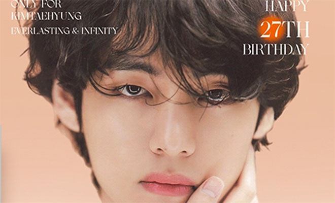 Fans Of BTS’ V Surprise Him With A Birthday Advertisement On Forbes Magazine, The First Korean Idol To Have This Honour