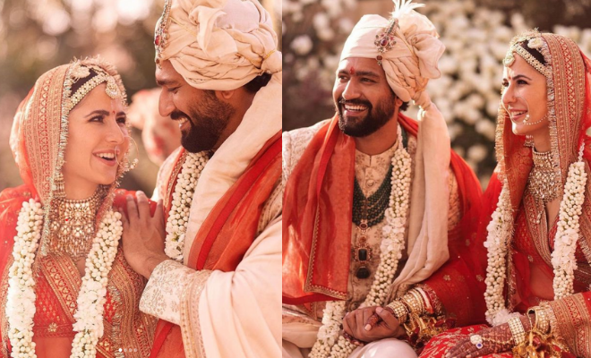 Katrina Kaif And Vicky Kaushal Are A Vision In Sabyasachi As They Tie The Knot! How’s The Josh? Haaye, Sir!