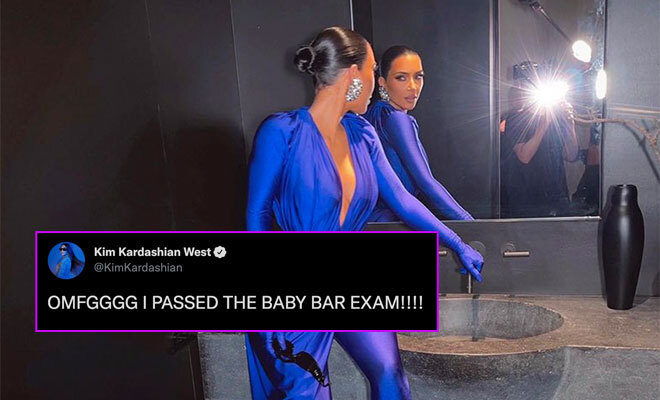 Kim Kardashian Passes Baby Bar Exam On 4th Attempt