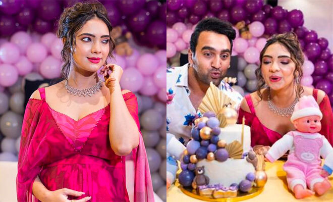 ‘Kumkum Bhagya’ Actress Pooja Banerjee Looks Pretty In Pink As She Hosts Baby Shower With Husband Sandeep Sejwal