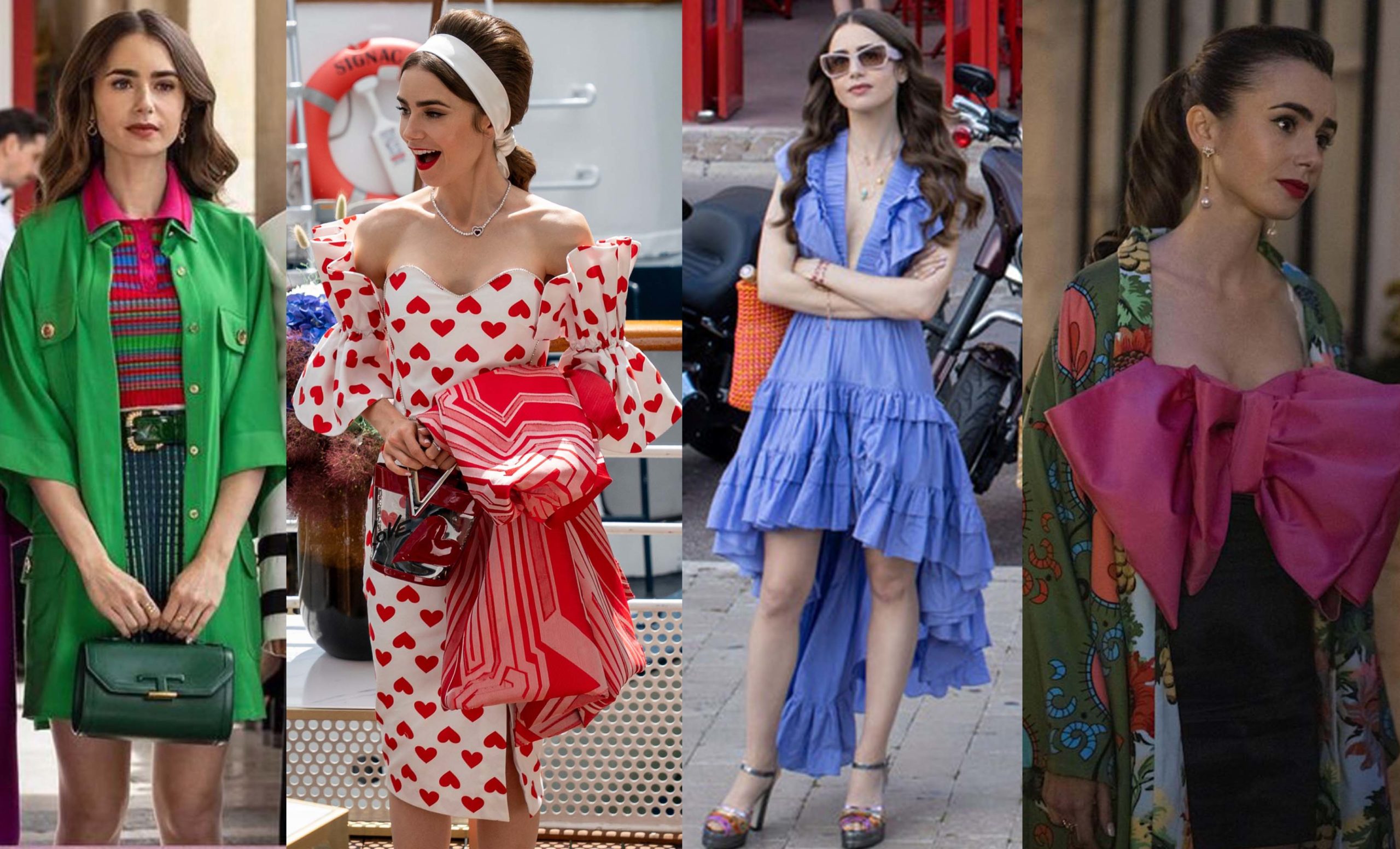 Emily’s Wardrobe In The Season 2 Of ‘Emily In Paris’ Proves “Too much good taste is boring”