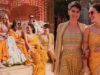 Isabelle Kaif Stuns In A Yellow Saree In These Unseen Images From Vicky-Katrina’s Haldi Ceremony