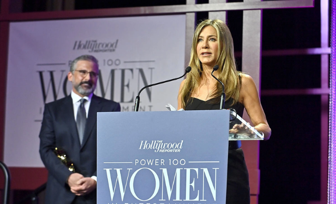 “Late Bloomer” Jennifer Aniston Gets Honoured With Sherry Lansing Leadership Award at Power 100 Women In Entertainment Event. We’re So Proud!