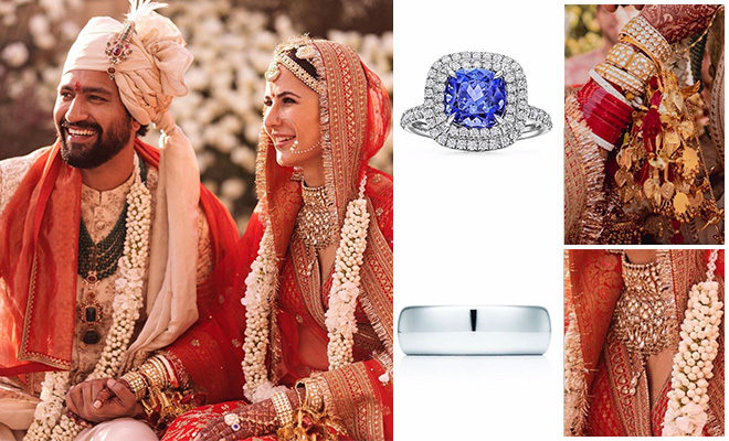 Katrina Kaif Stuns In Rs 7.4 Lakh Tiffany’s Wedding Ring, Custom Kaleeras And A Sabyasachi Veil With A Punjabi Touch