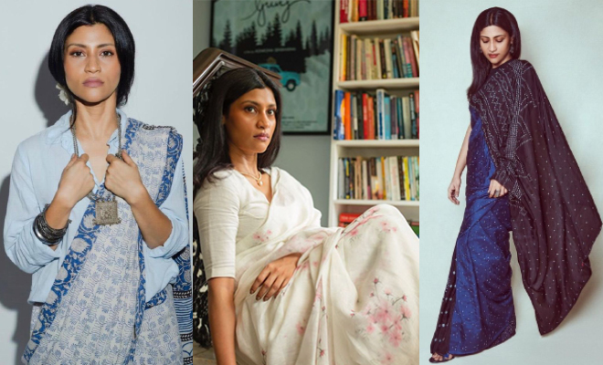 Birthday Girl Konkona Sen Sharma’s Closet Is A Sign That We Too Must Invest In A Cotton Saree