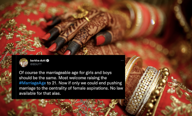 Union Cabinet Approves Proposal To Increase Marriageable Age Of Girls From 18 To 21 Year. But Twitter Has Weird Reactions!
