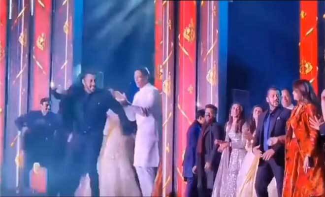 Salman Khan Shakes A Leg With Anil Kapoor, Shilpa Shetty At Praful Patel’s Son’s Star-Studded Wedding. Take A Look At The Video!
