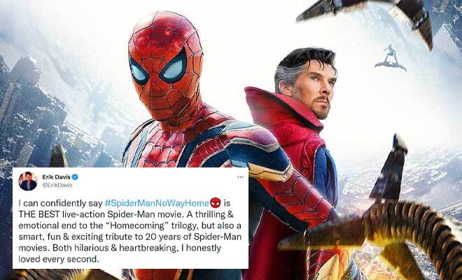 ‘Spider-Man: No Way Home’ First Reviews Are Out, It’s Being Called “Best Spidey Movie To Date”