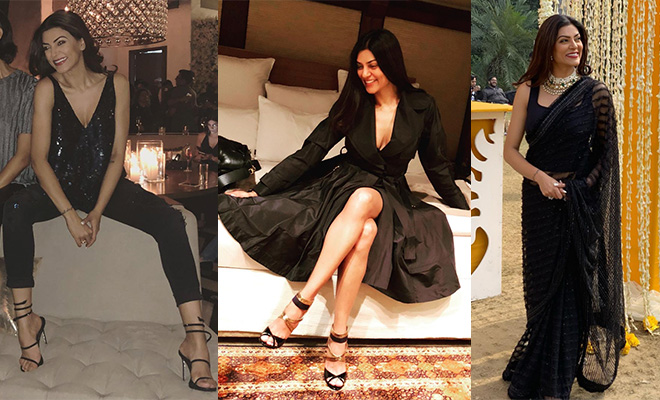 5 Times Sushmita Sen’s Closet Confessed Its Love For Black, Just Like Her Character ‘Aarya’ 5 Times Sushmita Sen’s Closet Confessed Its Love For Black, Just Like Her Character ‘Aarya’
