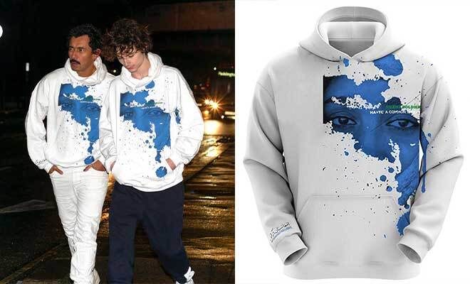 Timothée Chalamet Designs A Special Hoodie With Haider Ackermann To Support An Afghanistan Based NGO