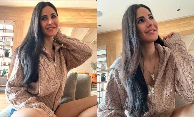 Cool New Bride Alert! Katrina Kaif Styles Her Sabyasachi Mangalsutra With Sweater And Shorts