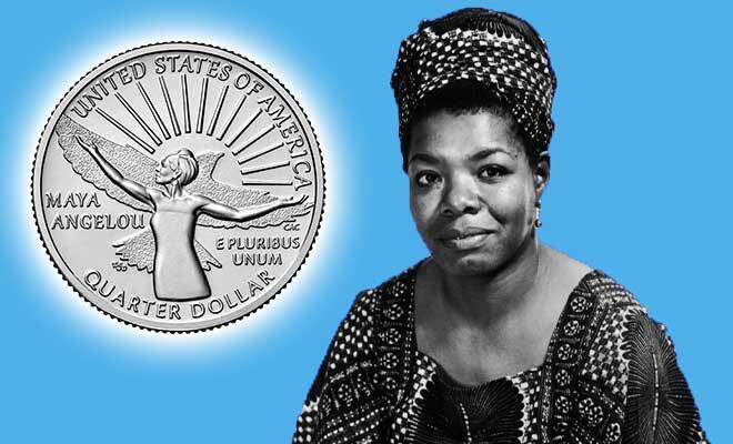 Black Feminist Poet Maya Angelou Is The First Black Woman To Be Seen On A US Coin