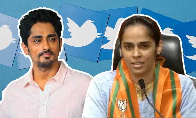 Actor Siddharth Writes An Open Letter Apologising To Saina Nehwal For His Sexist Tweet; Says His Intention Was Not To Attack Her As A Woman