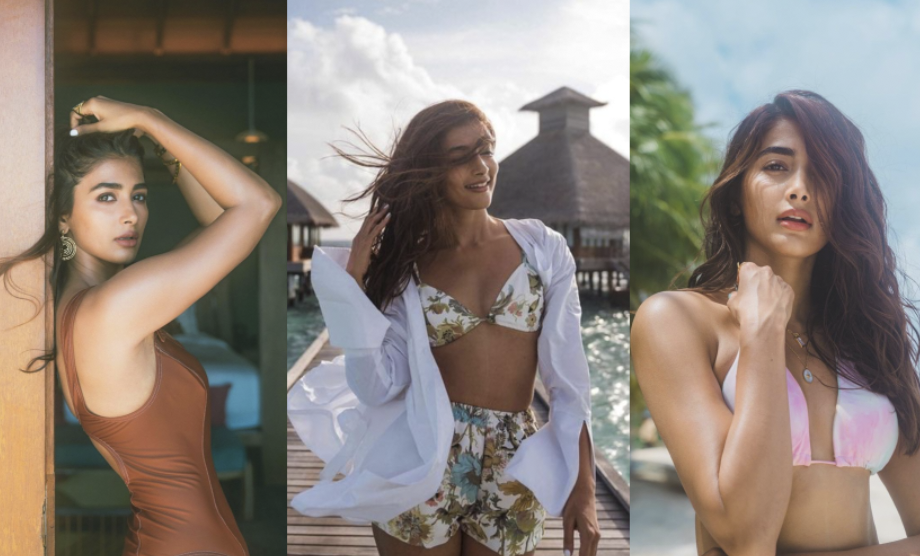 920px x 556px - Pooja Hegde's Tropical Co-ord Set Is Perfect For A Vacation By The Beach