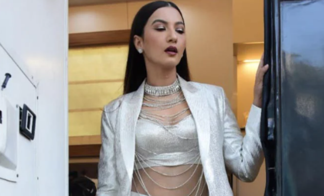 Gauahar Khan’s White Pantsuit For The Bigg Boss 15 Grand Finale Is A Total Boss Move. Give Her The Trophy!