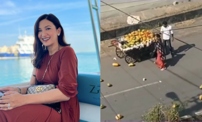 Gauahar Khan Offers To Buy Full Cart Of The Fruit Vendor After Video Of A Woman Smashing His Fruits Goes Viral
