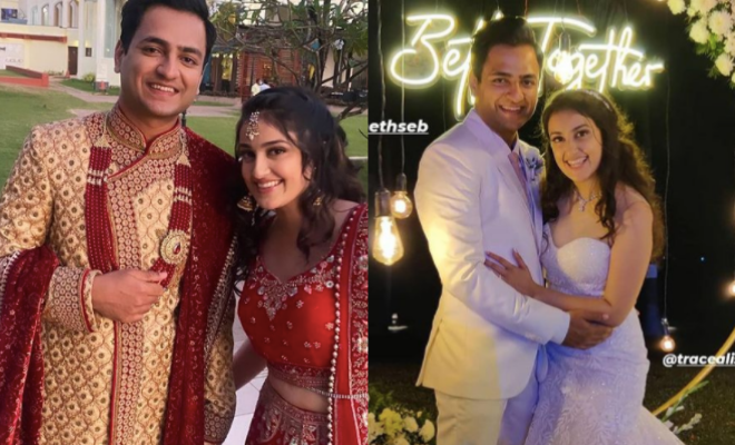 Comedian Kenny Sebastian Marries Girlfriend Tracy Alison In Both A Hindu And Christian Ceremony In Goa. It’s So Dreamy!