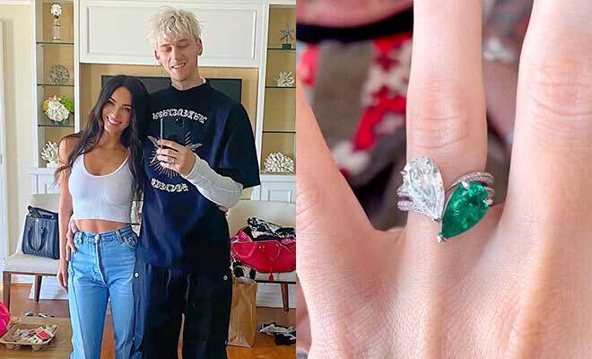 Machine Gun Kelly’s Engagement Ring Is Designed To Hurt Megan Fox If She Removes It. That’s One Way To Keep A Commitment!