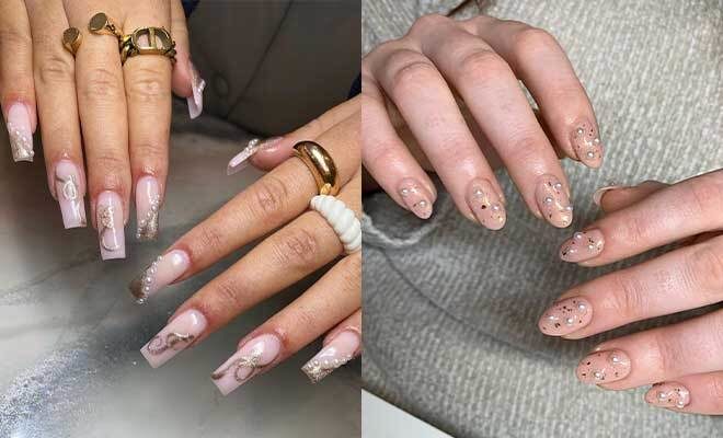Pearl Core Nail Art Is The Manicure Trend Of 2022. Need Pearls On My Fingertips RN!