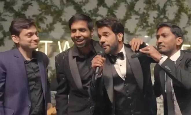 Rajkummar Rao Sings ‘Maeri’ For Patralekhaa In A New Video From Their Wedding Reception. Yaar, These Two!