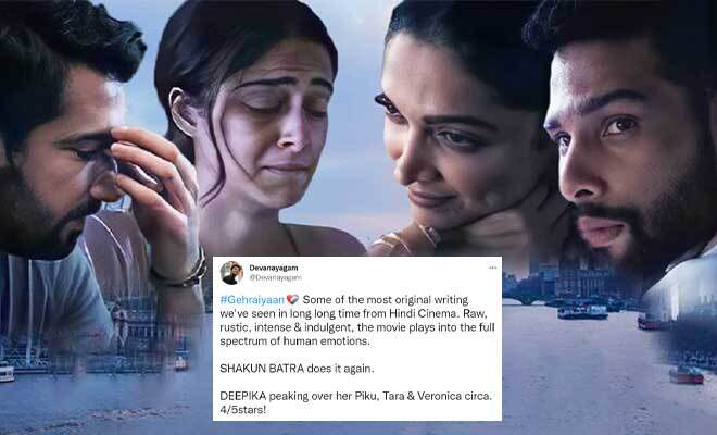 Twitter Can’t Help But Gush About Deepika Padukone’s Performance In ‘Gehraiyaan’ And The Complexities That The Movie Addresses