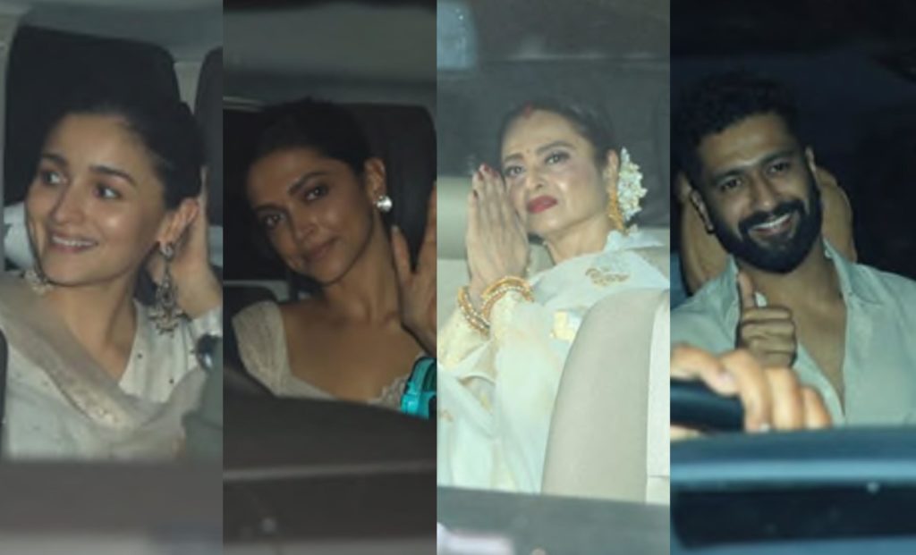 From Rekha To Deepika Padukone, Stars Who Graced The Special Screening Of Alia Bhatt’s ‘Gangubai Kathiawadi’