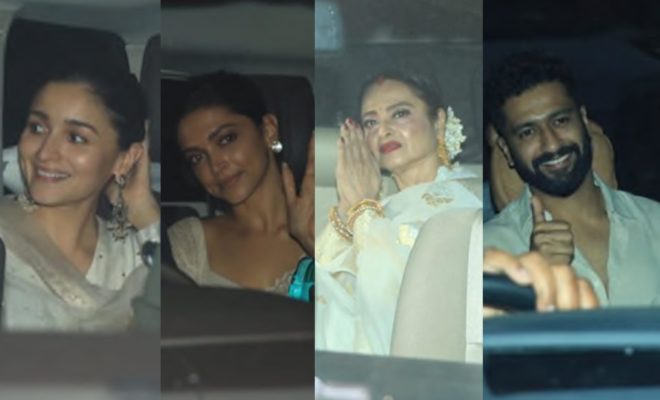 From Rekha To Deepika Padukone, Stars Who Graced The Special Screening Of Alia Bhatt’s ‘Gangubai Kathiawadi’